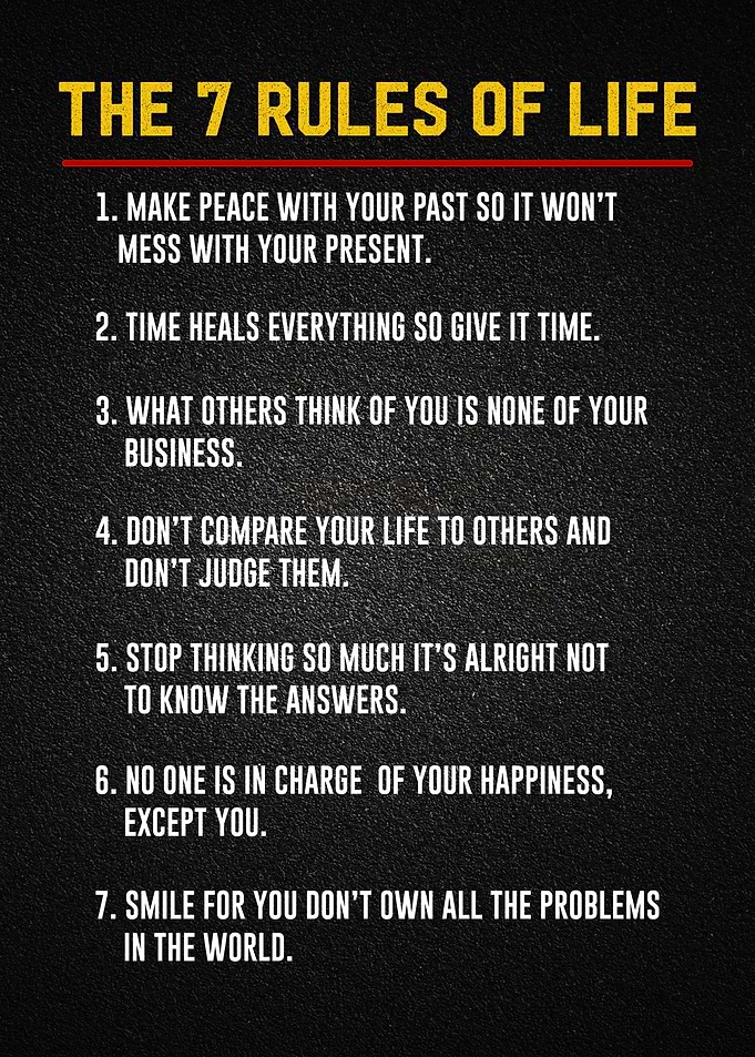 rules of life