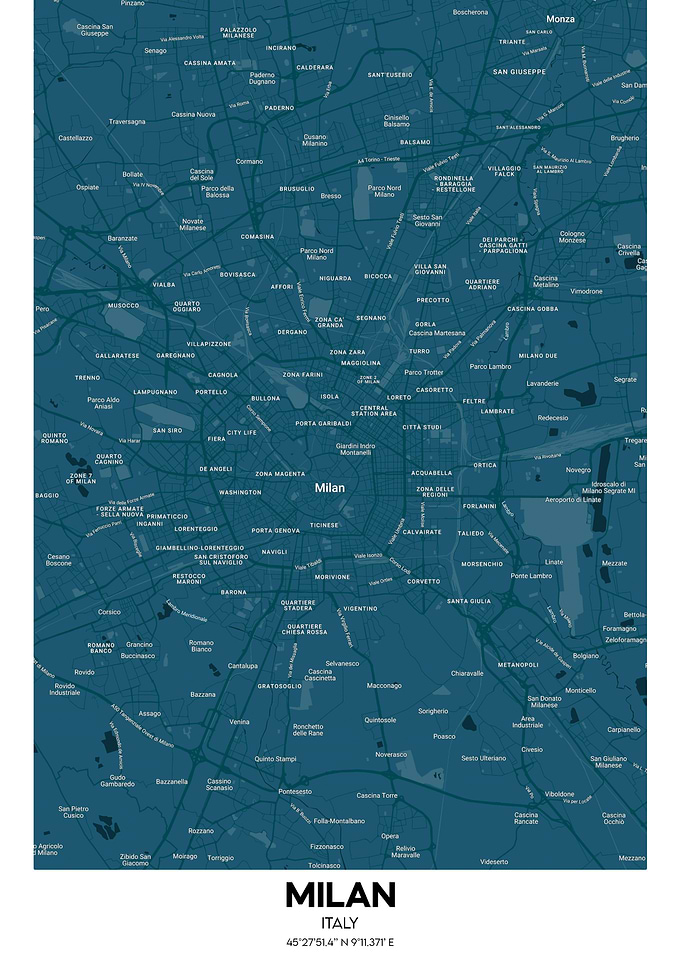 Poster Milan