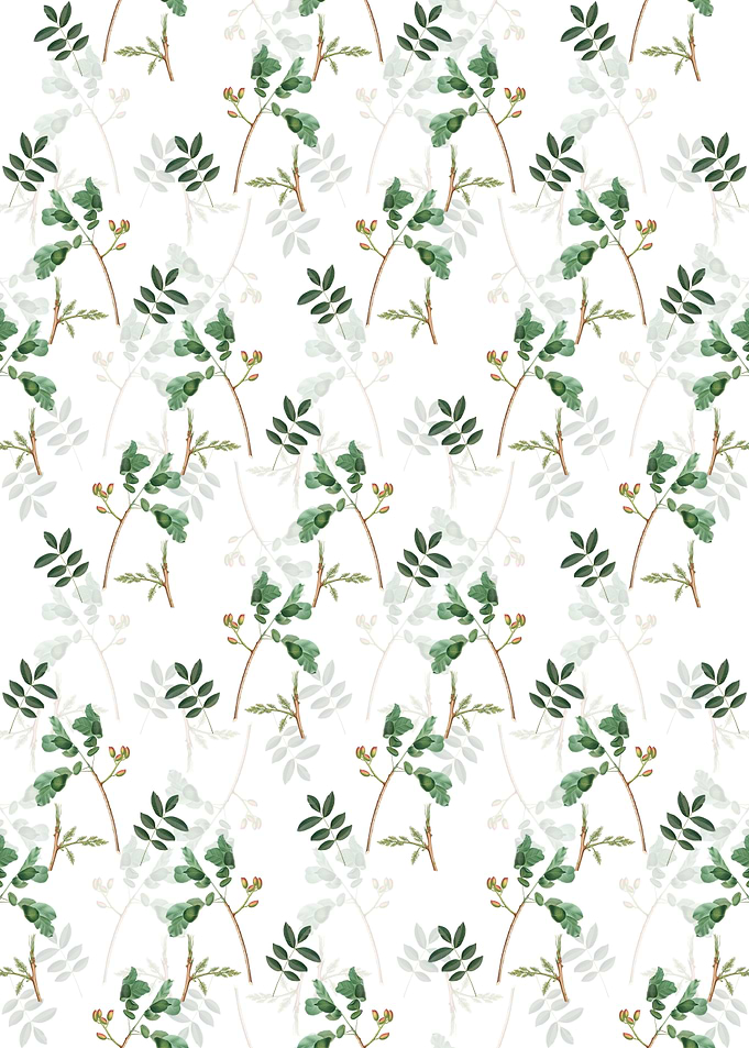 Floral Pistachio Pattern
