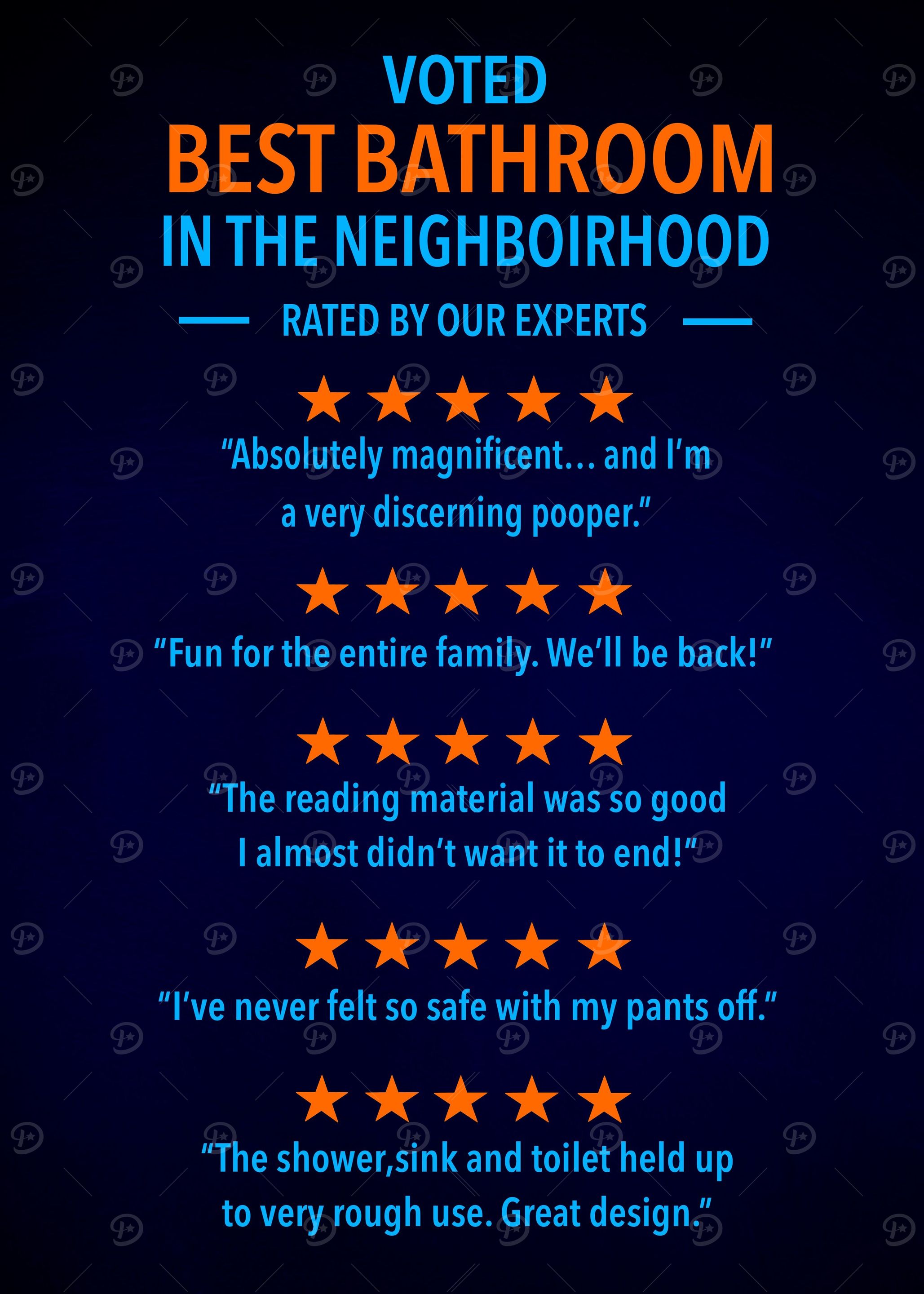 Bathroom rating