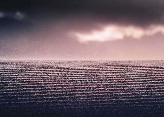 Sand Dune Grain Ripples