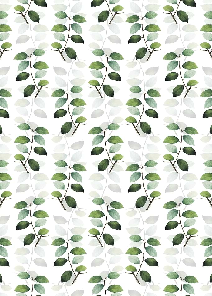 White Eared Willow Pattern