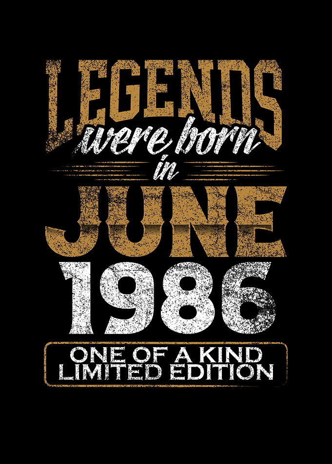 Legends born in 1986
