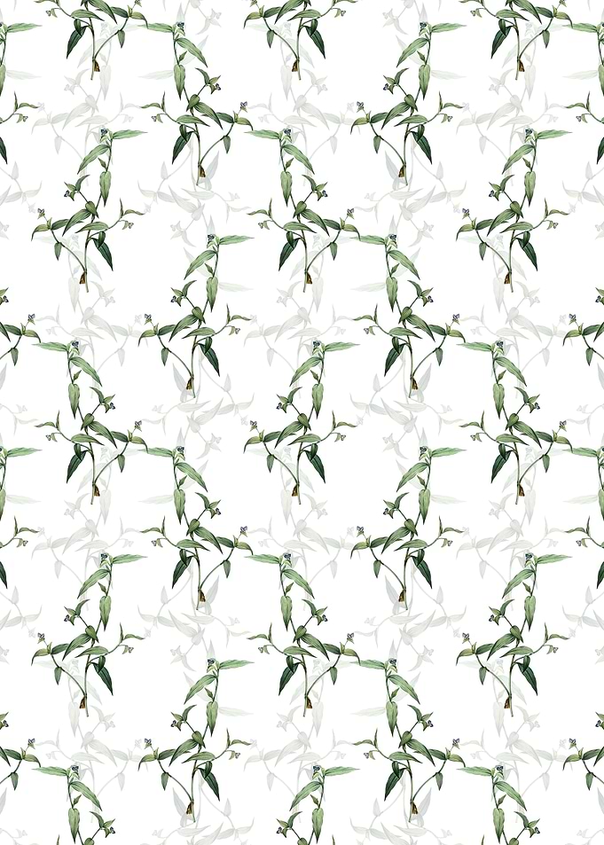 Floral Tagblume Pattern