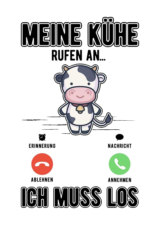 Meine Khe rufen an Ich mu