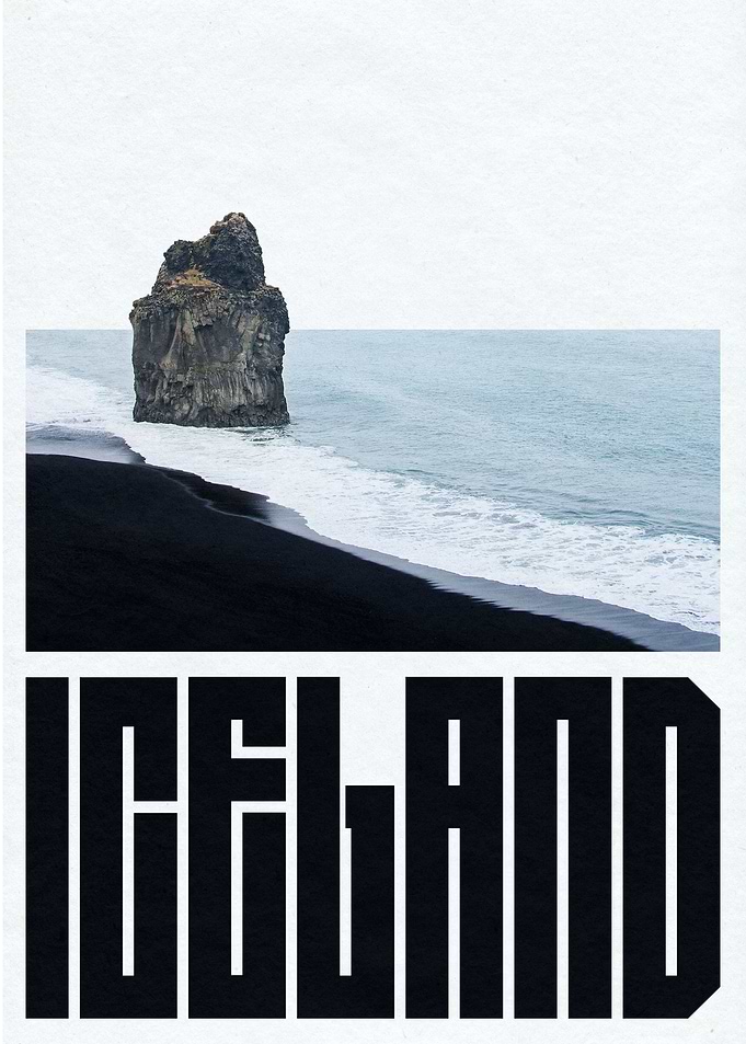 Iceland Black Sand Beach
