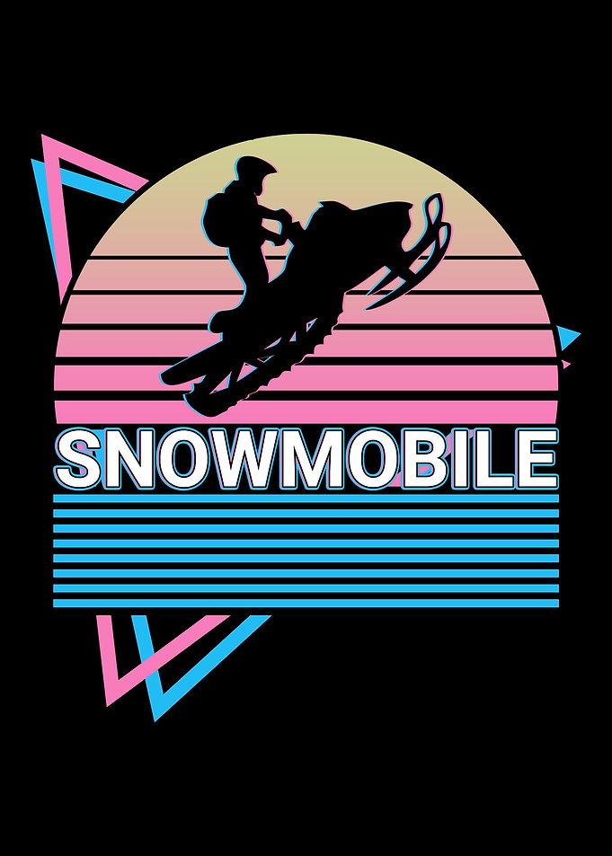 Snowmobile Retro