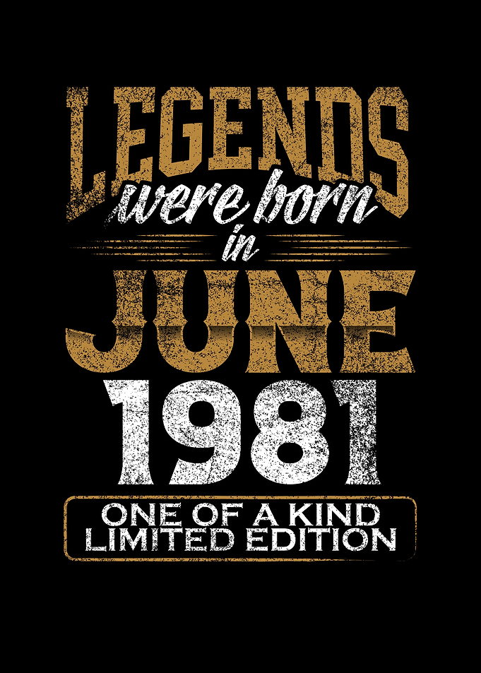 Legends born in 1981
