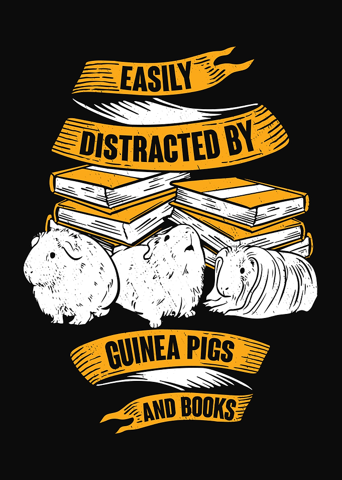 Guinea Pigs And Books
