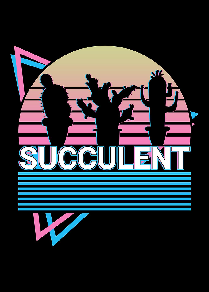 Succulent Retro