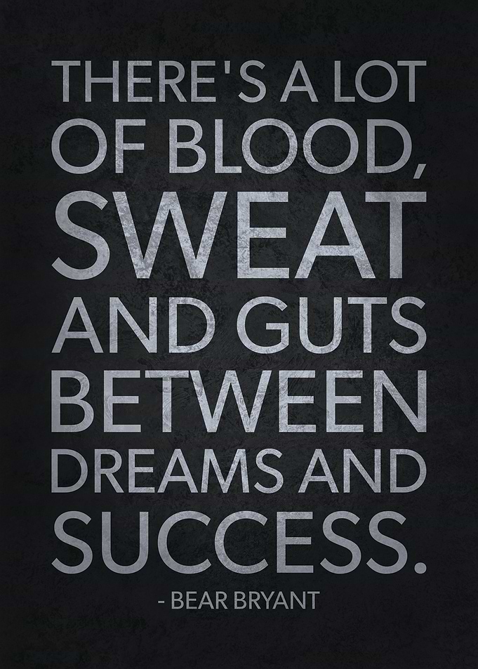 Blood Sweat and Guts