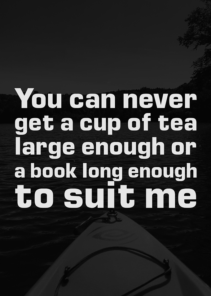 You can never get a cup