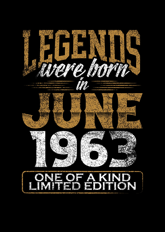 Legends born in 1963