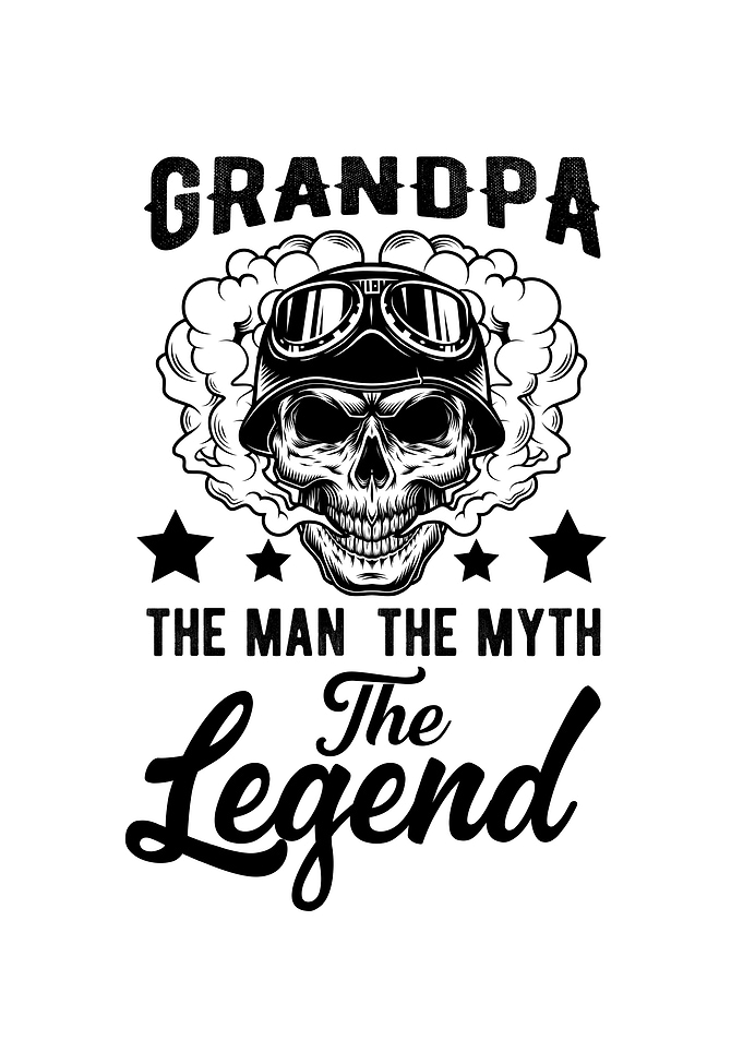 Grandpa Man The Myth The