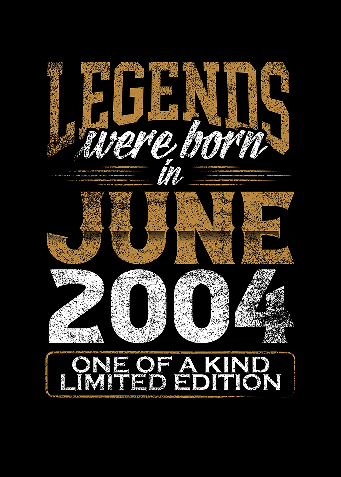 Legends born in 2004