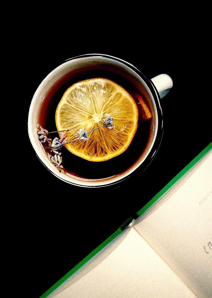 a cup of tea