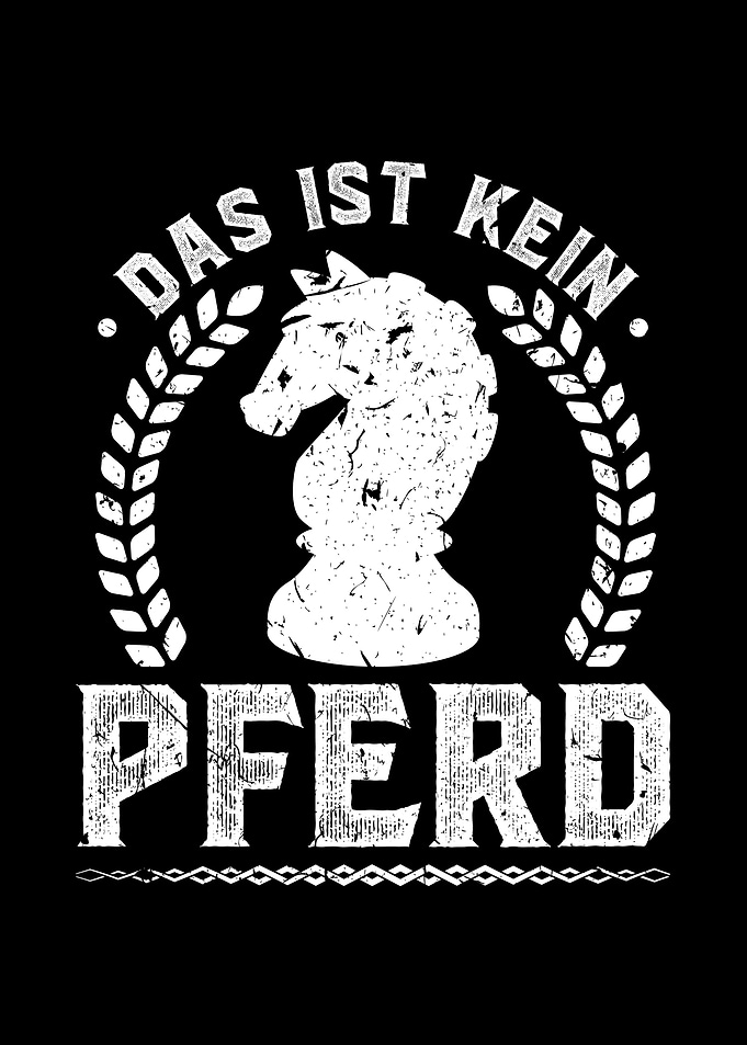 Schachfiguren Pferd Schach