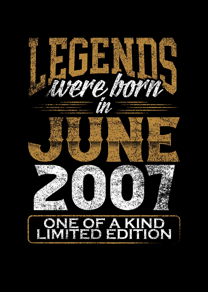 Legends born in 2007