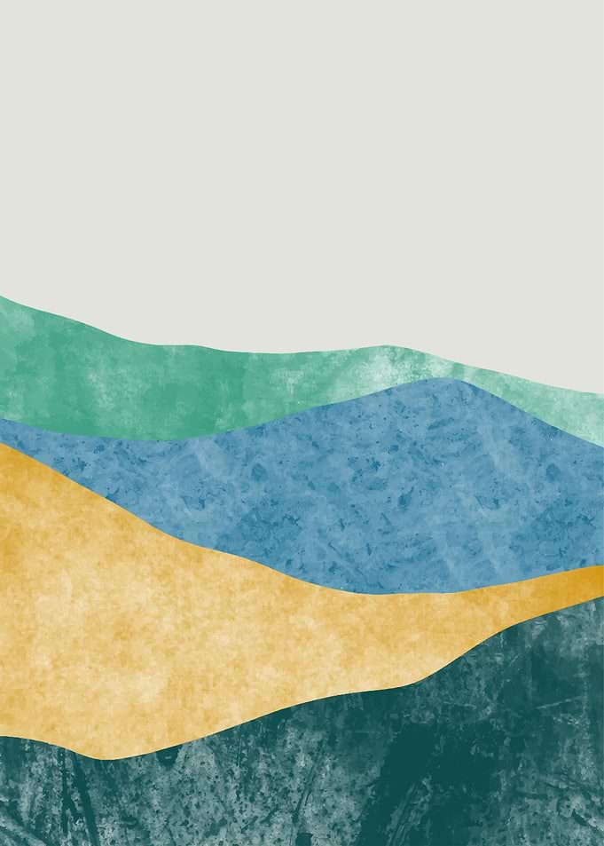 Abstract mountain