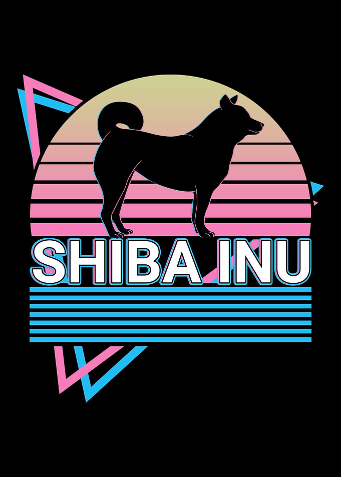 Shiba Inu Retro