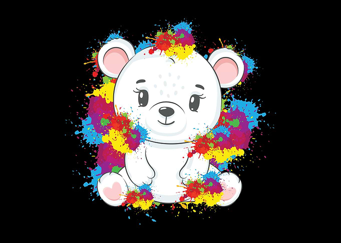 Cute Polar Bear Baby