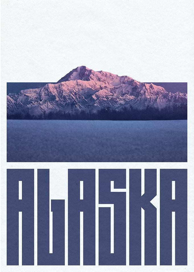 Alaska Mountain Peaks