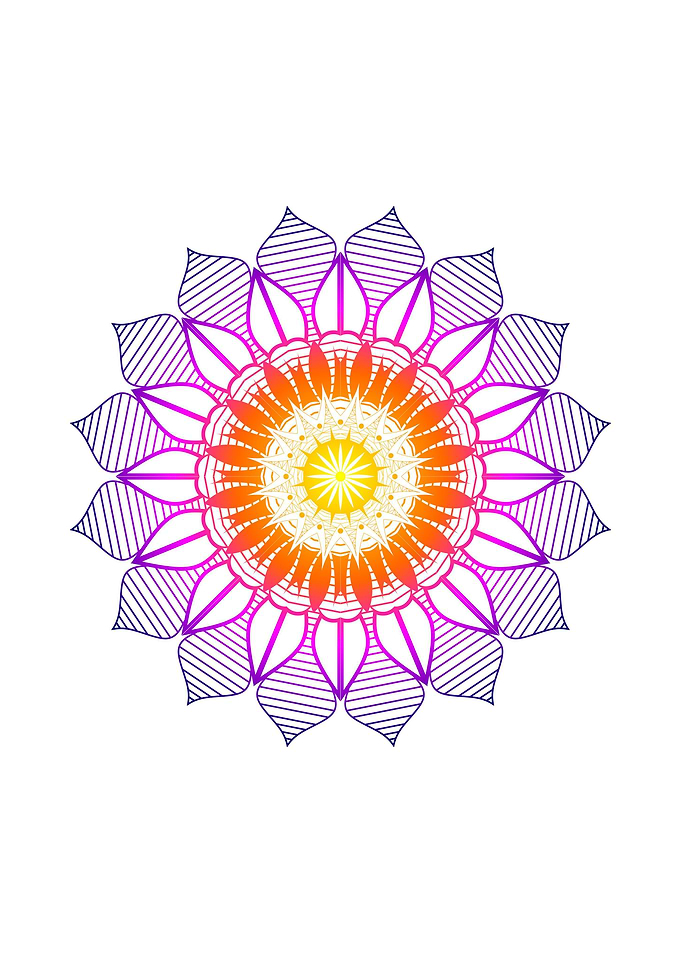 Mandala Colorfull