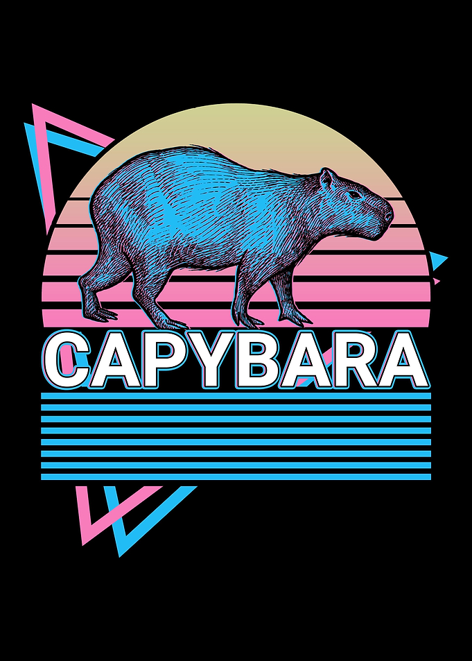 Capybara Retro