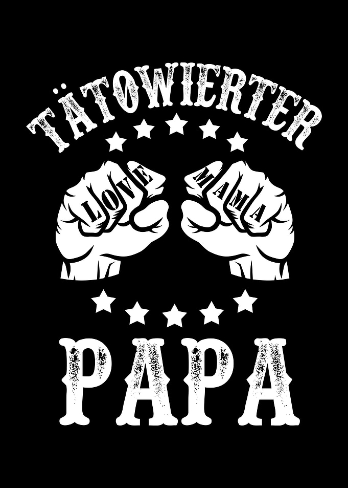 Ttowierter Papa Mama