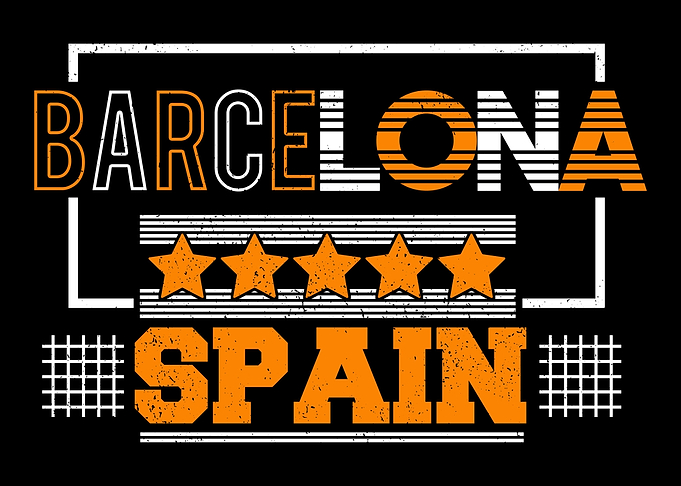 Barcelona Spain Skyline