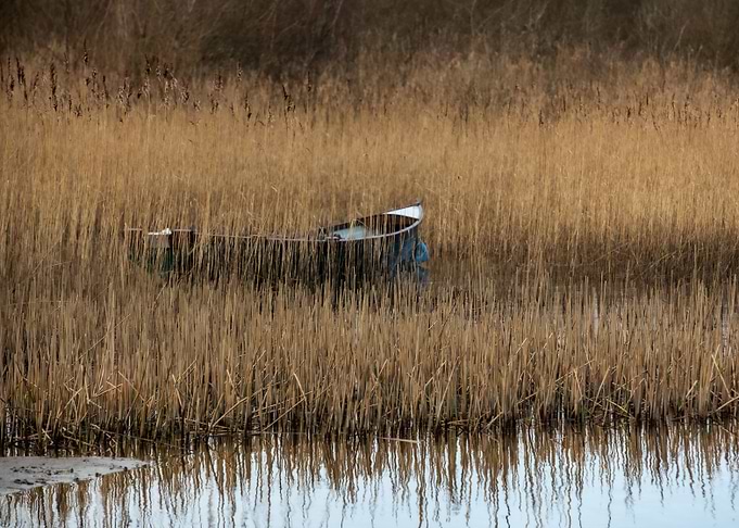 Boat on Lough Colgagh