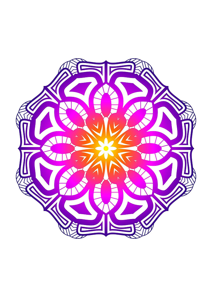 Mandala Colorfull