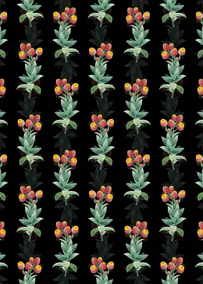 Floral Cudweeds Pattern
