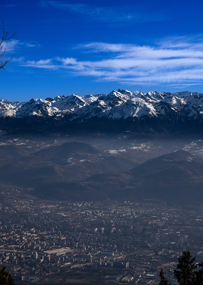 Grenoble From above