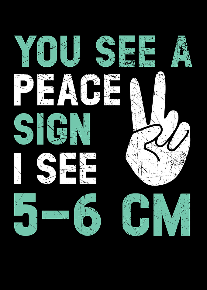 You See A Peace Sign