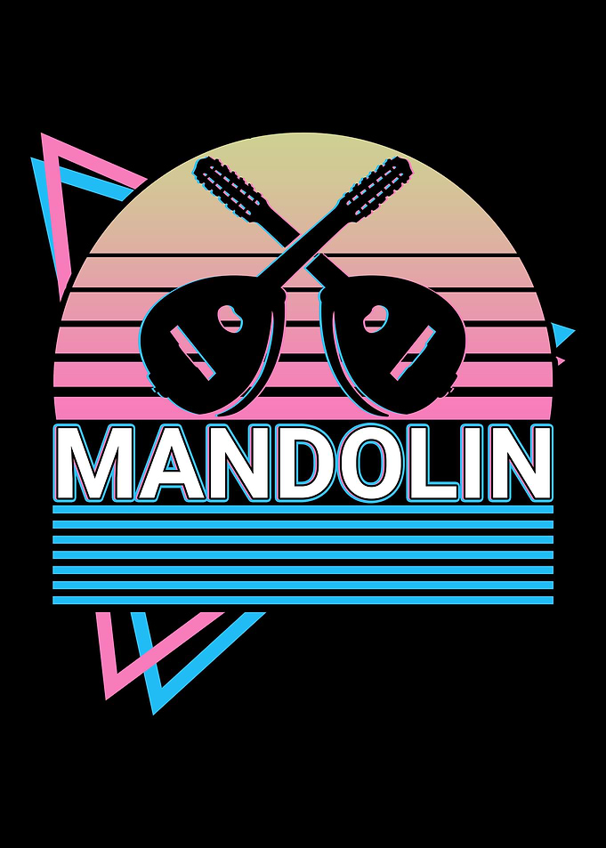 Mandolin Guitar Retro