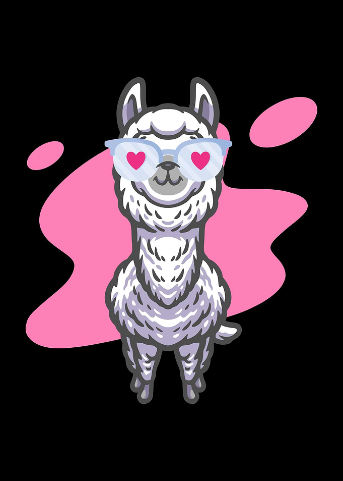 Llama Cute Llamas Alpacas