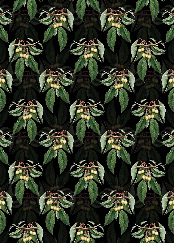 Floral Cherry Pattern