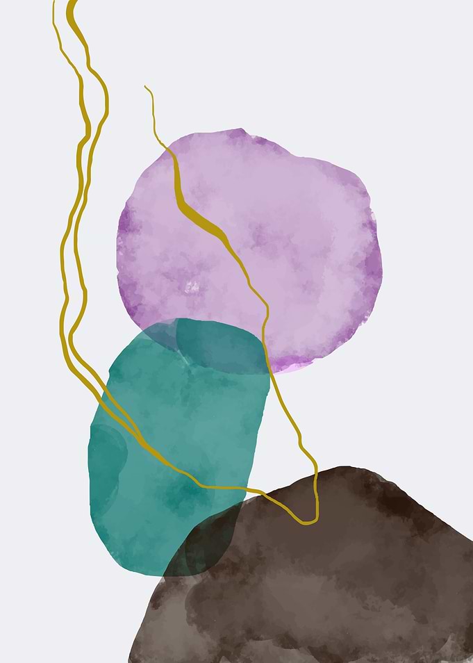 Minimalist art poster