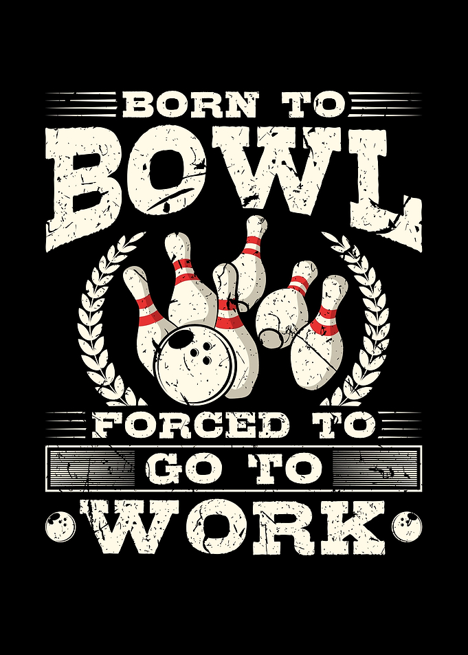 Born To Bowl Gift Bowling