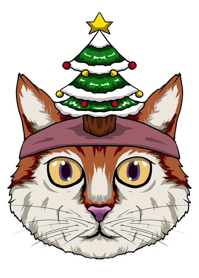 Cute Cat Christmas