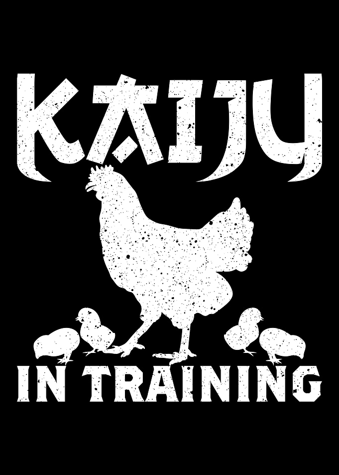 Funny Kaiju Chicken