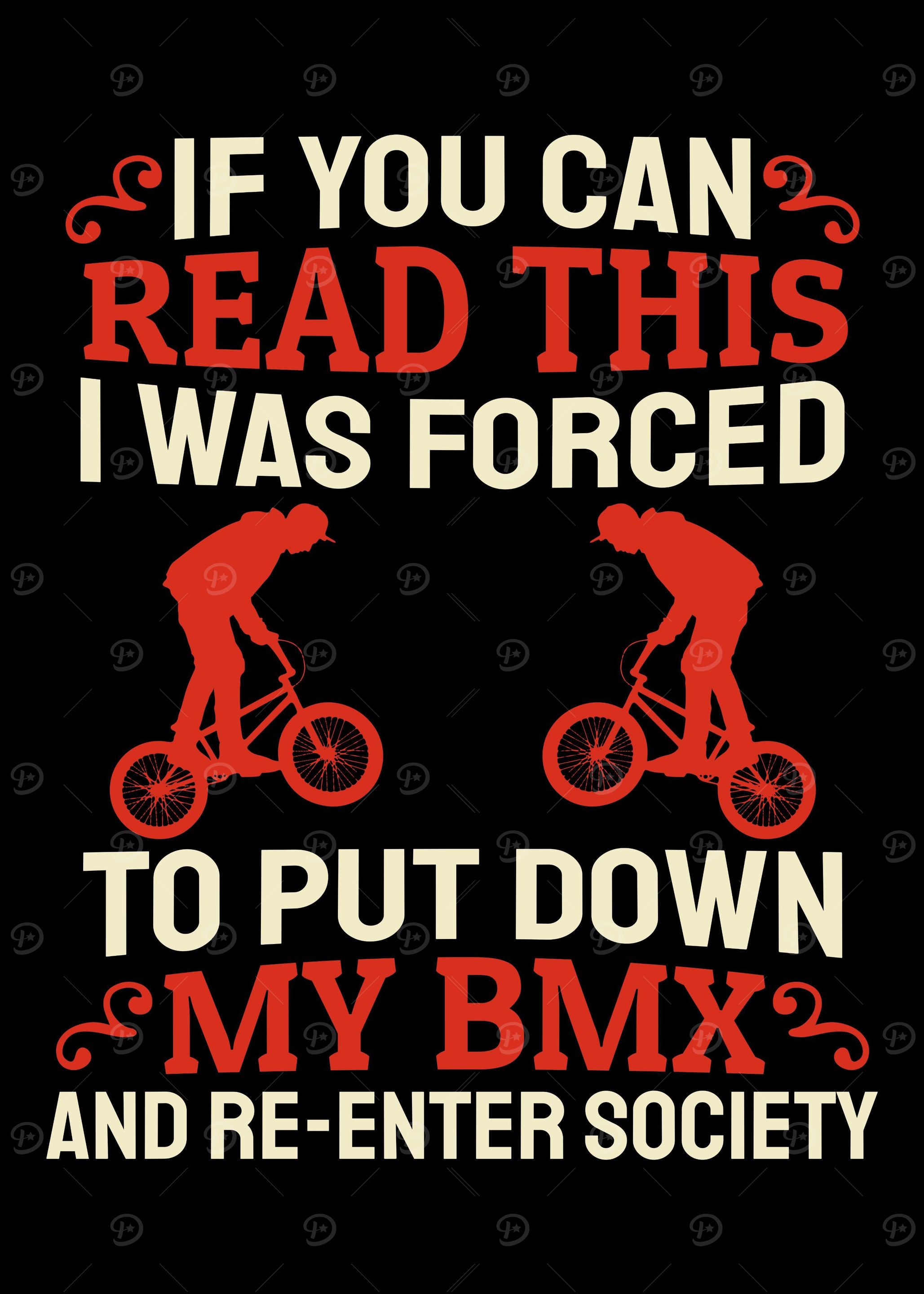 Freestyle BMX Rider Skater
