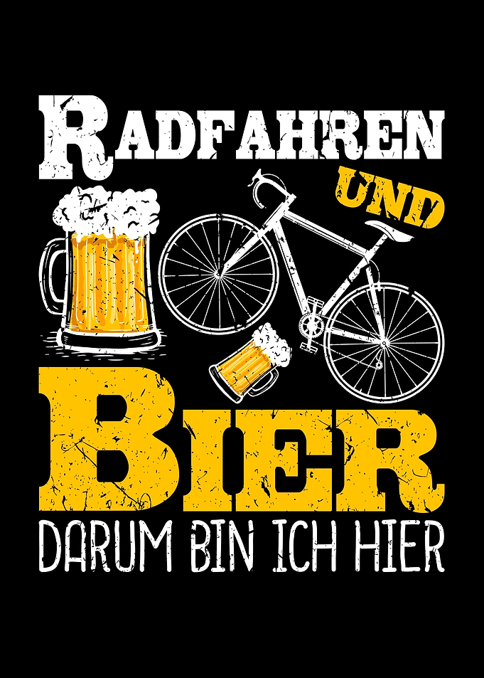Radfahren Bier Fahrrad