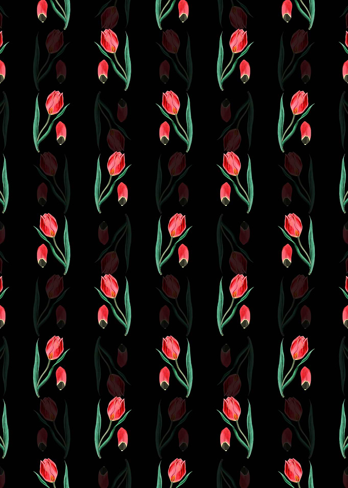 Suns Eye Tulip Pattern