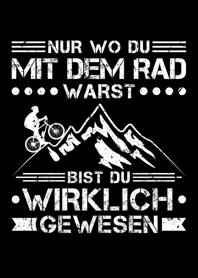 Radfahrer Geschenk MTB