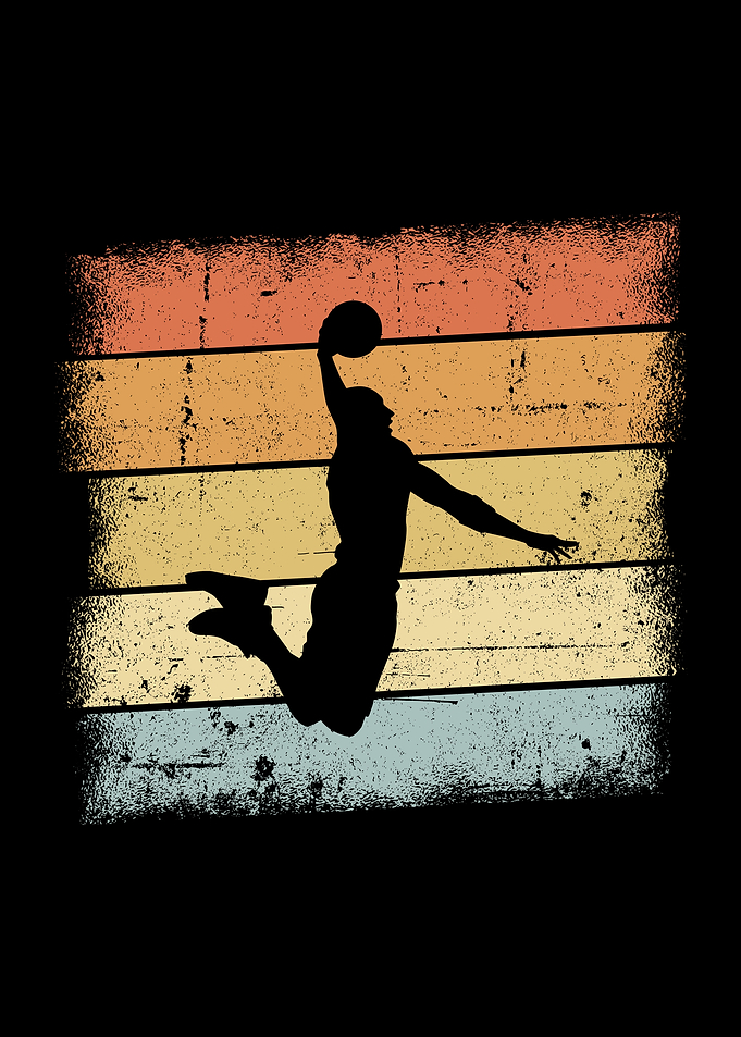 Basketball Sunset