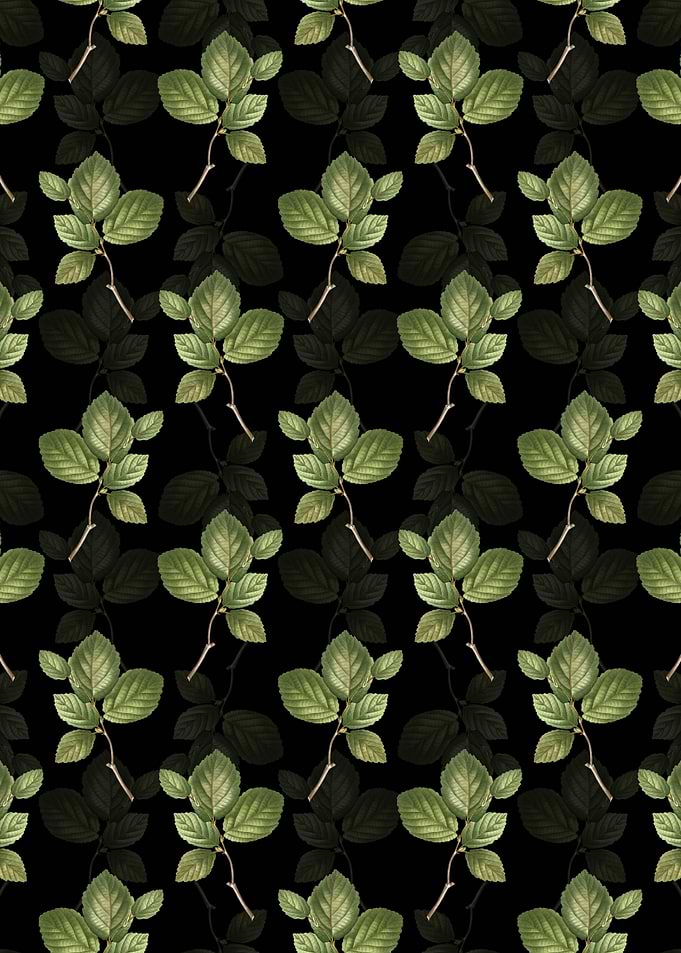 Floral Witch Hazel Pattern