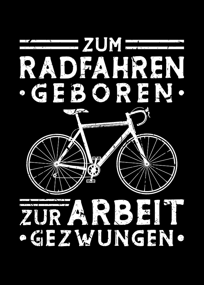 Radfahren Geboren Fahrrad
