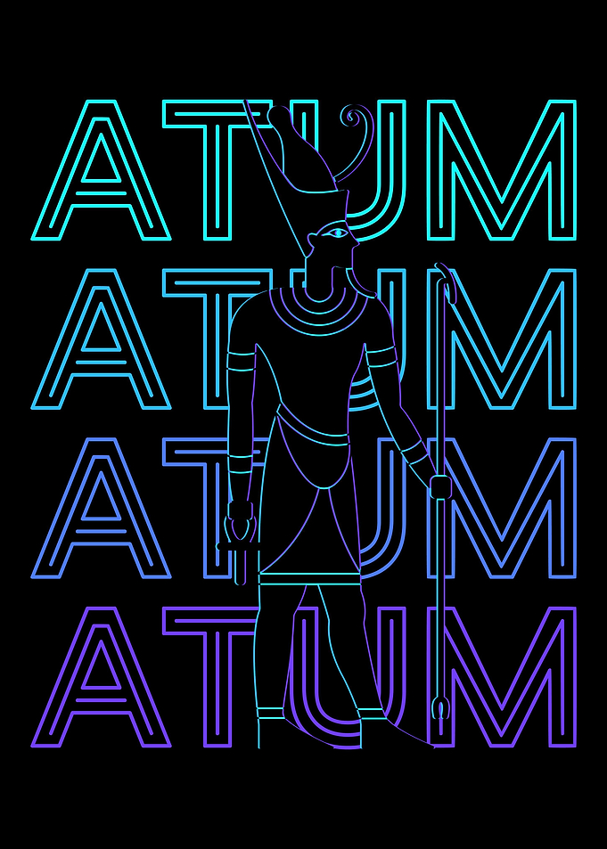 Atum Egyptian God Ancient